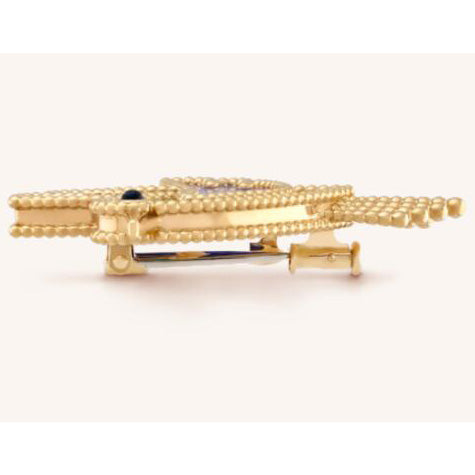 VCARP2B000 Pearl Hummingbird Brooch