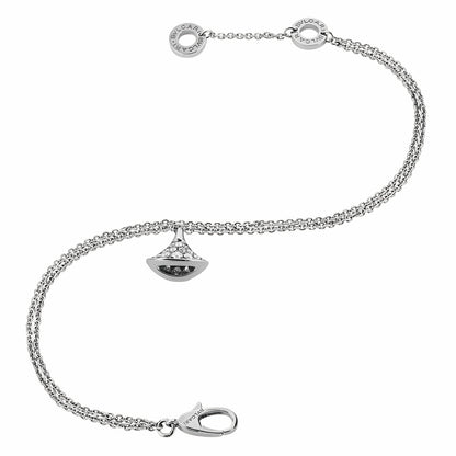 BGL-BR857363 guest version single fan skirt fan full diamond bracelet