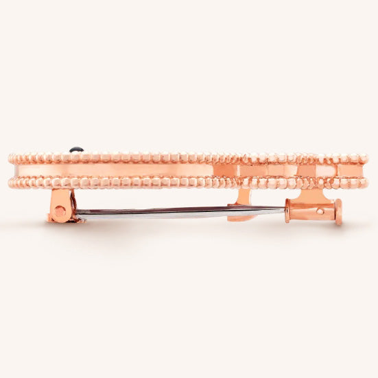 VCARP5LJ00 Pearl Horse Brooch