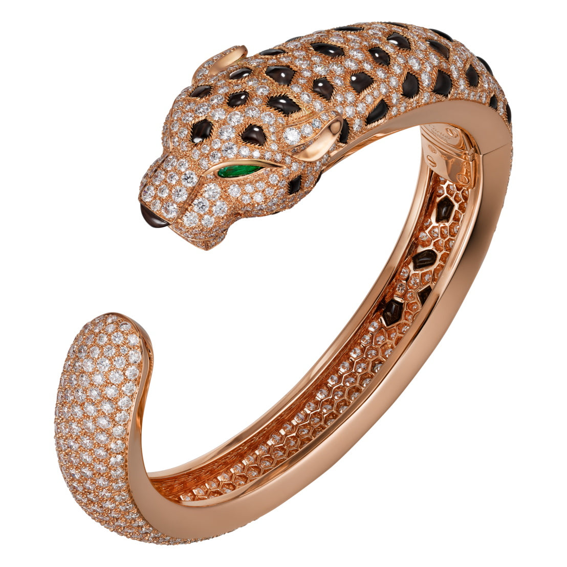 KDY-H6013017 straight leopard agate full diamond version
