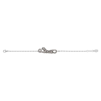KDY-N6710514 diamond sideways leopard bracelet