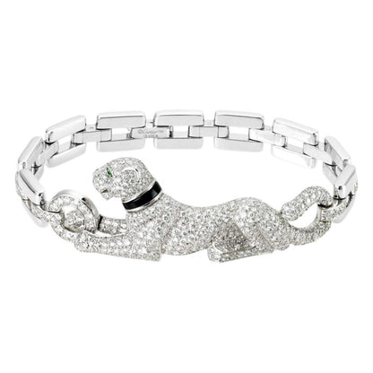 KDY-N6030200 sideways leopard Chinese character bracelet
