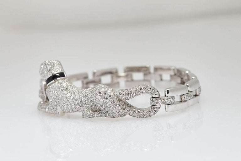 KDY-N6030200 sideways leopard Chinese character bracelet