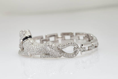KDY-N6030200 sideways leopard Chinese character bracelet