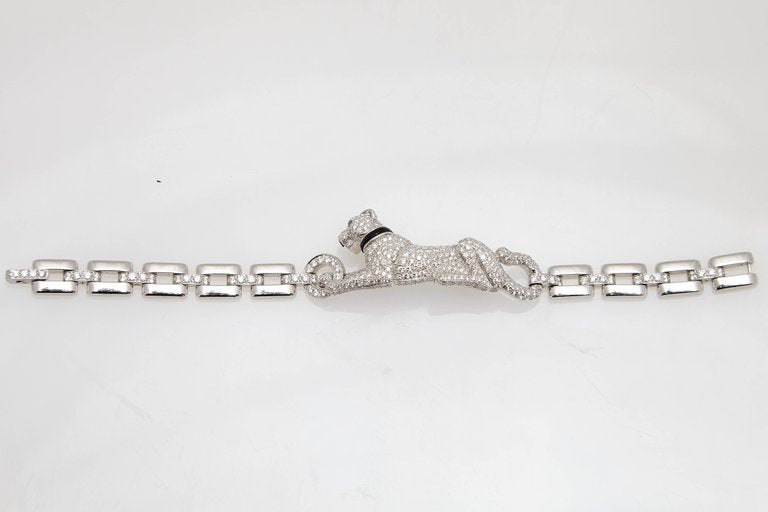 KDY-N6030200 sideways leopard Chinese character bracelet