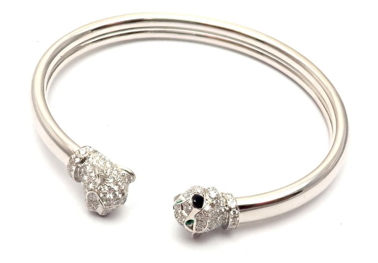 KDY-N6706217 Wishbone Leopard Double Headed Leopard Open Bracelet