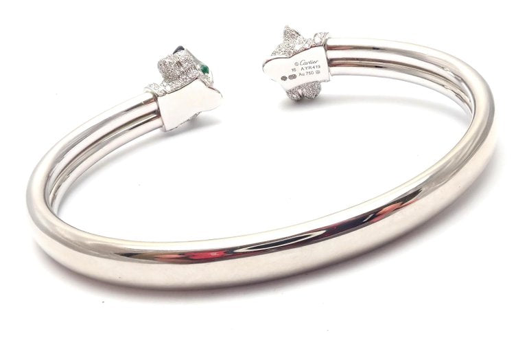 KDY-N6706217 Wishbone Leopard Double Headed Leopard Open Bracelet