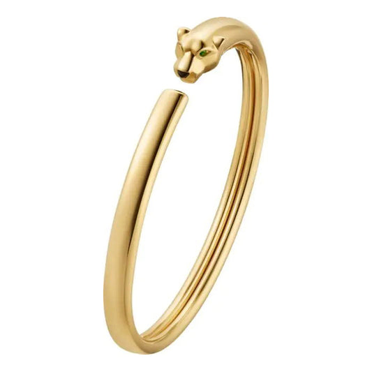 KDY-B6067217 straight leopard open bracelet