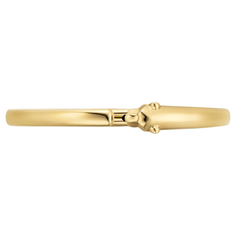KDY-B6067217 straight leopard open bracelet