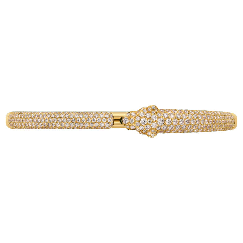 KDY-N6718117 straight leopard open bracelet
