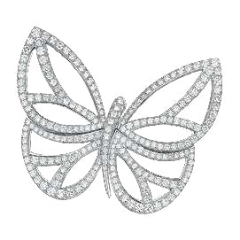 VCA9394187 butterfly (22.5mm) chain length 16 inches pendant-2