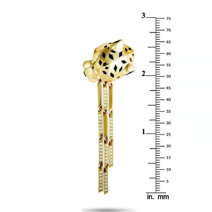 KDY-D2330355 mechanical leopard necklace