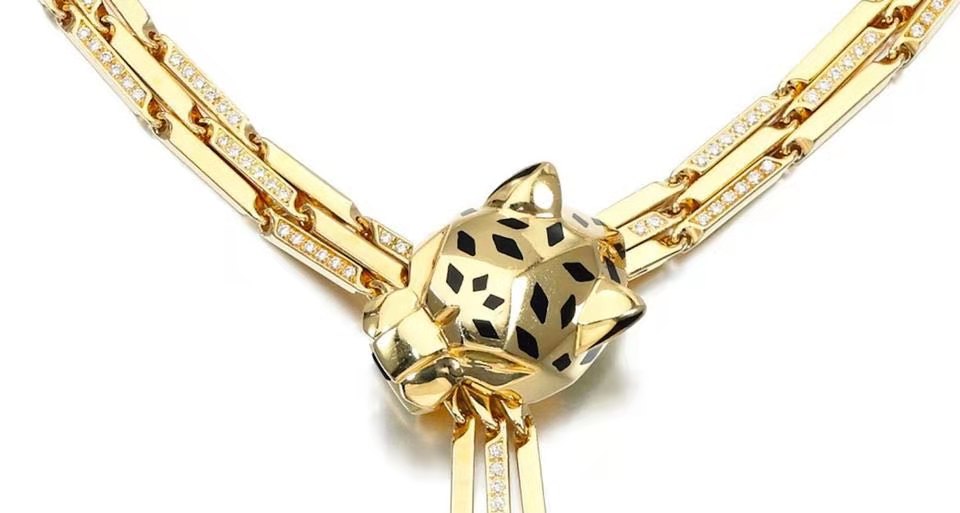 KDY-D2330355 mechanical leopard necklace