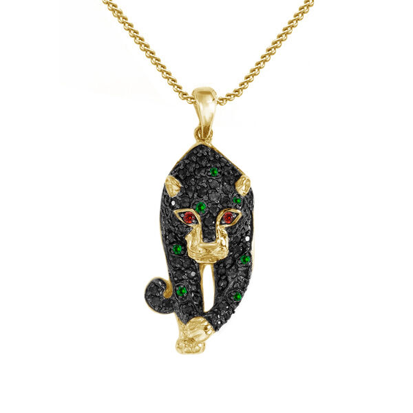 KDY-B7167345 two-legged leopard pendant