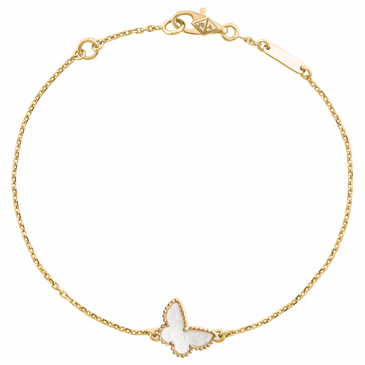 VCARF69000 10.8mm guest version bead edge butterfly bracelet