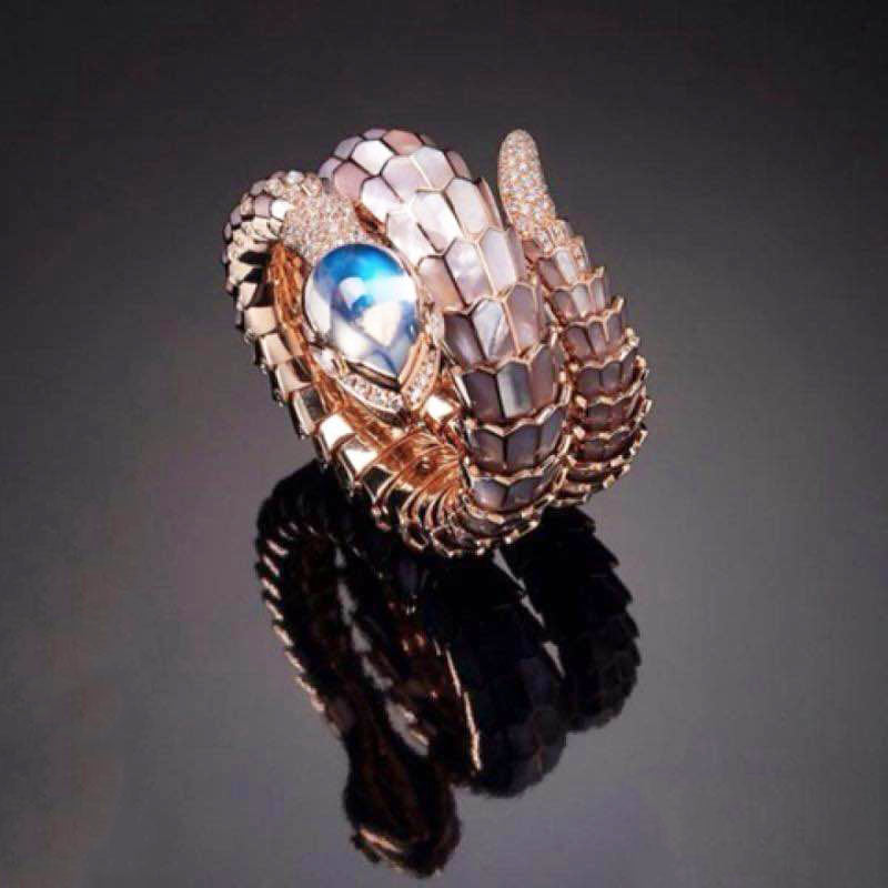 BGL-AN429275 Sashimi snake ring 18#