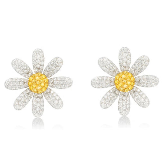 VCA71565580 sunflower earrings