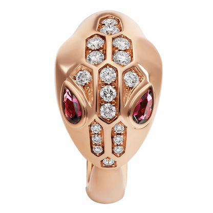 BGL-AN857719 flat big head snake ring