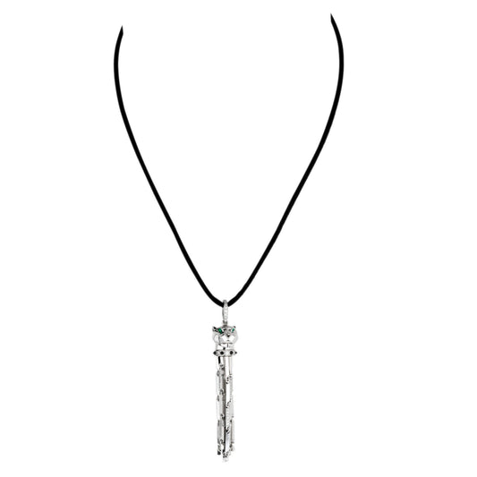 KDY-N3022900 small leopard head hanging chain
