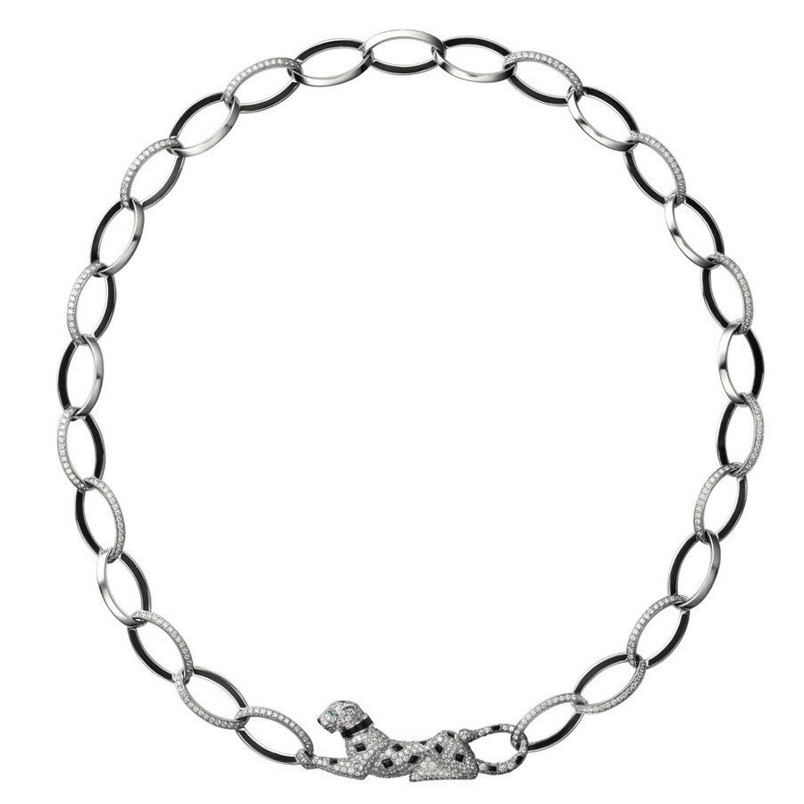 KDY-N7424118 leopard side necklace