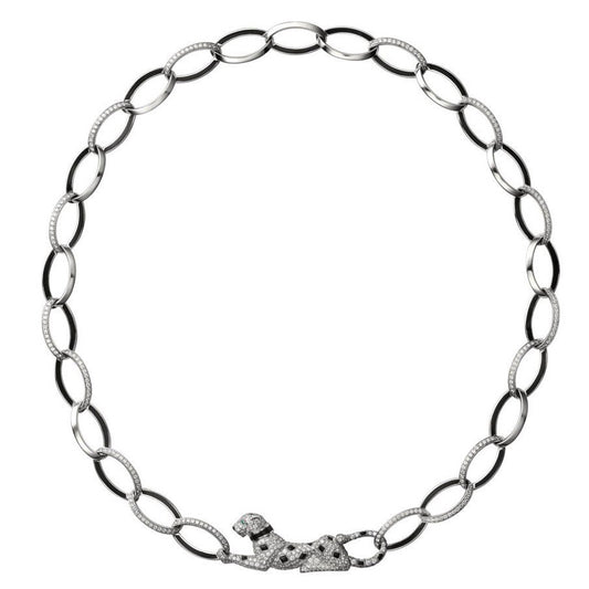 KDY-N7424118 leopard side necklace