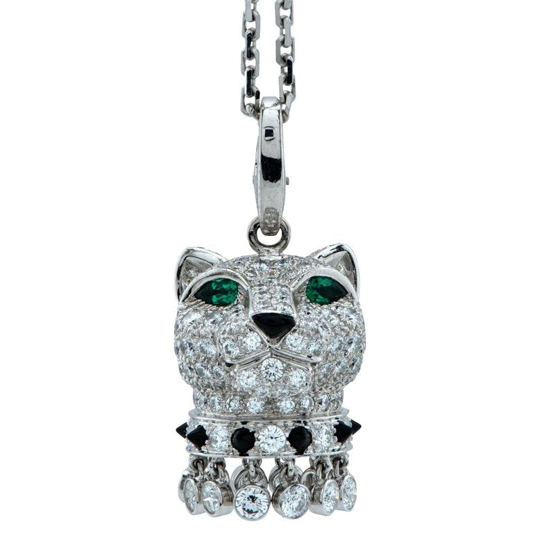 KDY-N7448203 small leopard head pendant customer version