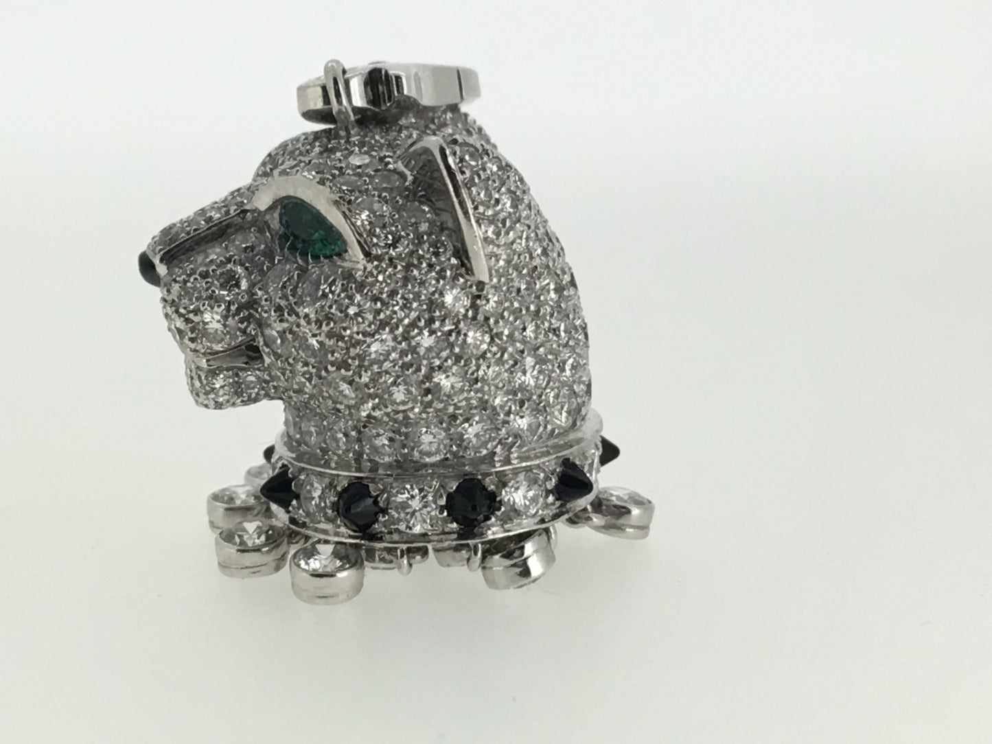 KDY-N7448203 small leopard head pendant customer version