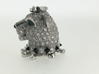 KDY-N7448203 small leopard head pendant customer version