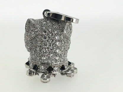 KDY-N7448203 small leopard head pendant customer version