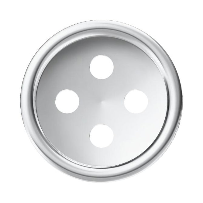 VCA7408739 plain gold button pendant