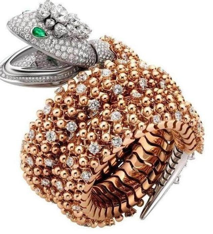 BGL-102870 beads snake watch bracelet