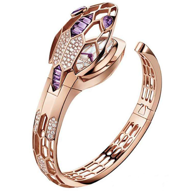 BGL-102753 snake watch open bracelet