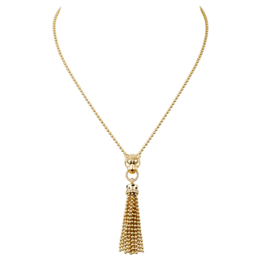 KDY-N7424121 leopard head bite ring pendant
