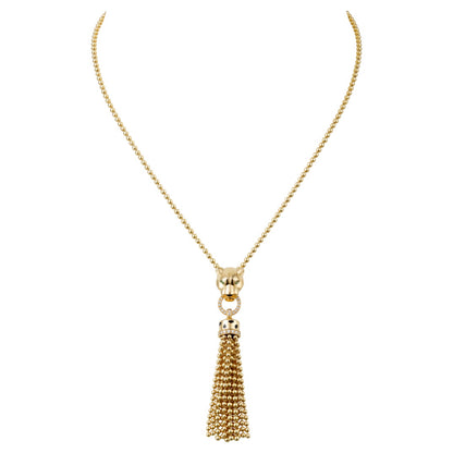 KDY-N7424121 leopard head bite ring pendant