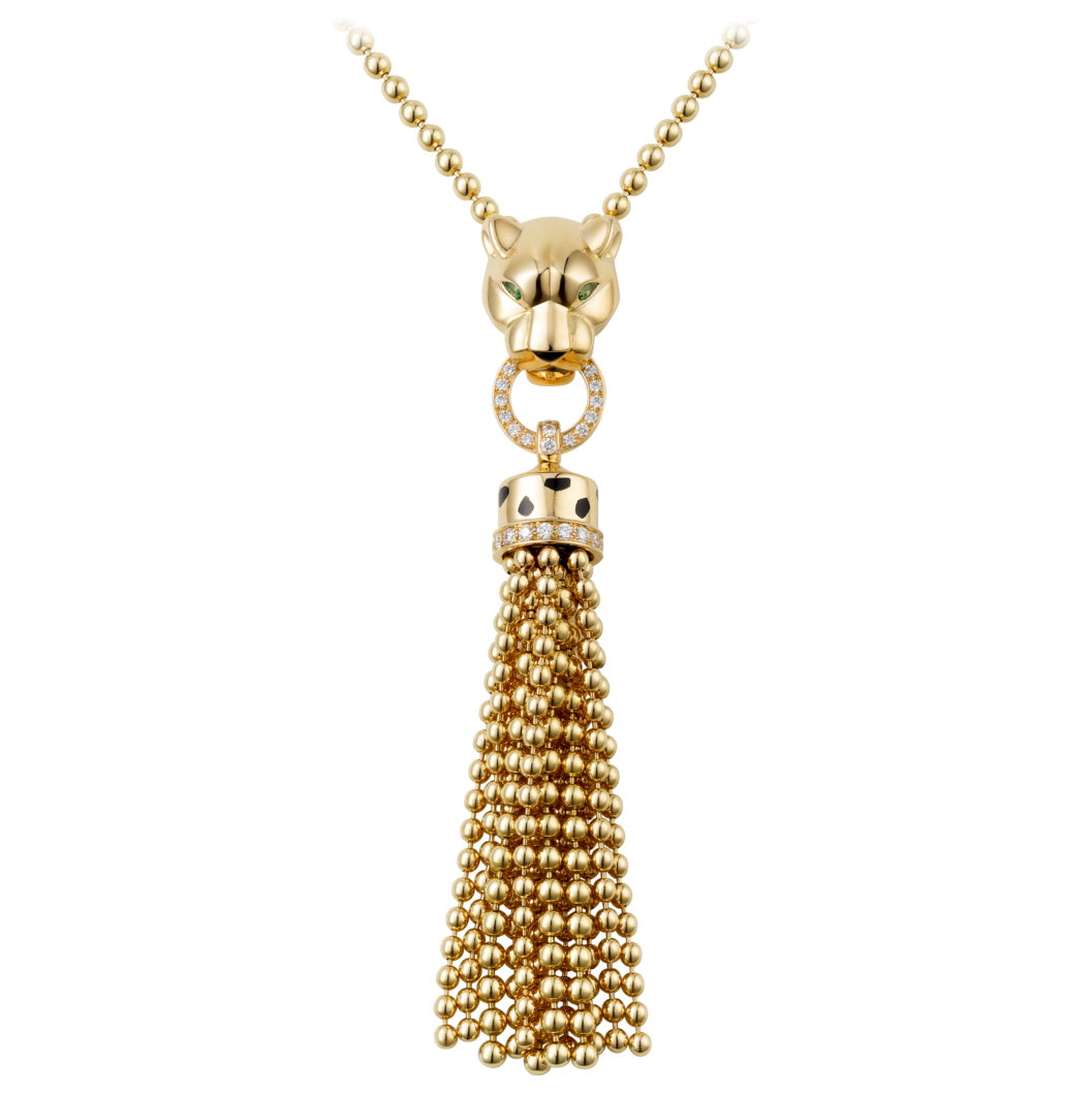 KDY-N7424121 leopard head bite ring pendant