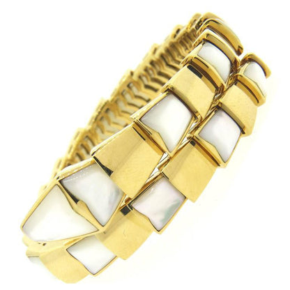BGL-BR855763 snake half agate bracelet