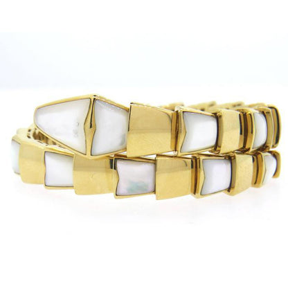 BGL-BR855763 snake half agate bracelet