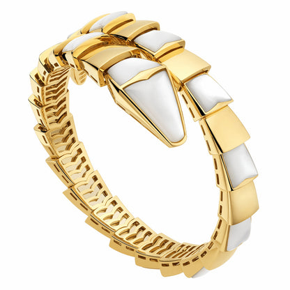 BGL-BR855763 snake half agate bracelet