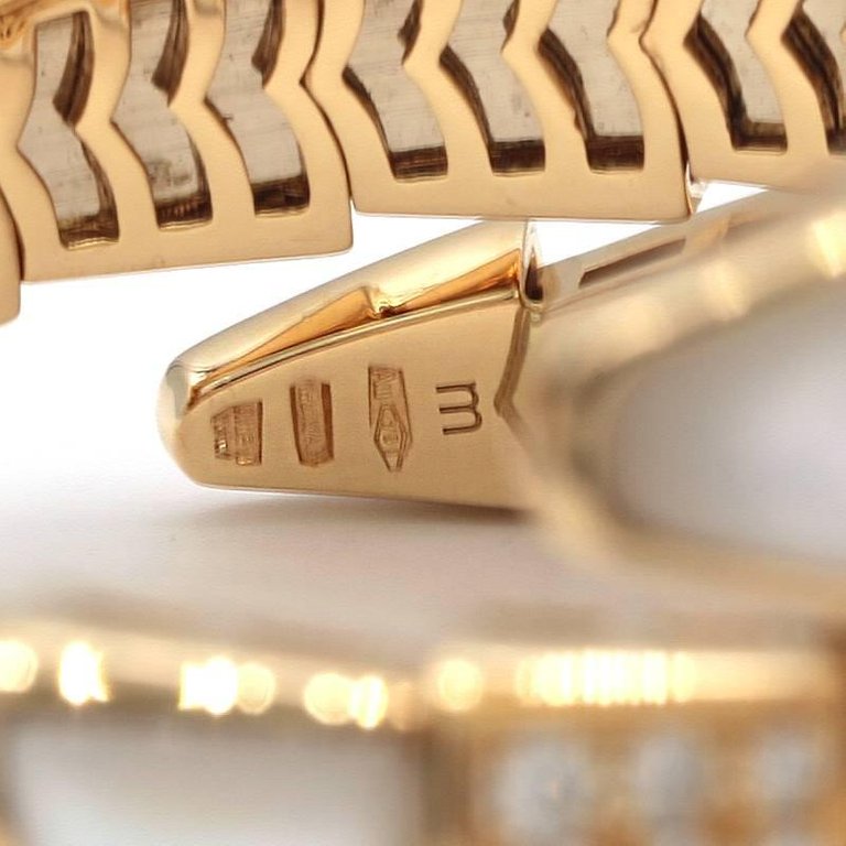 BGL-BR855296 snake half diamond half agate two circle bracelet