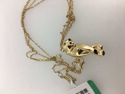 KDY-B7221900 guest version large wishbone leopard chain pendant