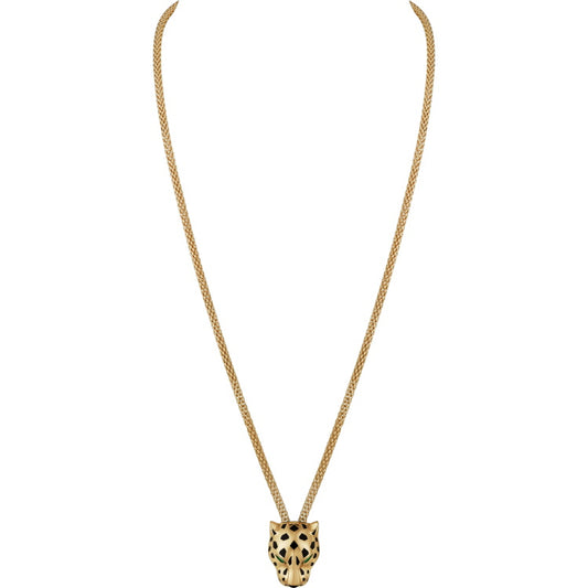 KDY-N7408338 leopard head bites round wire