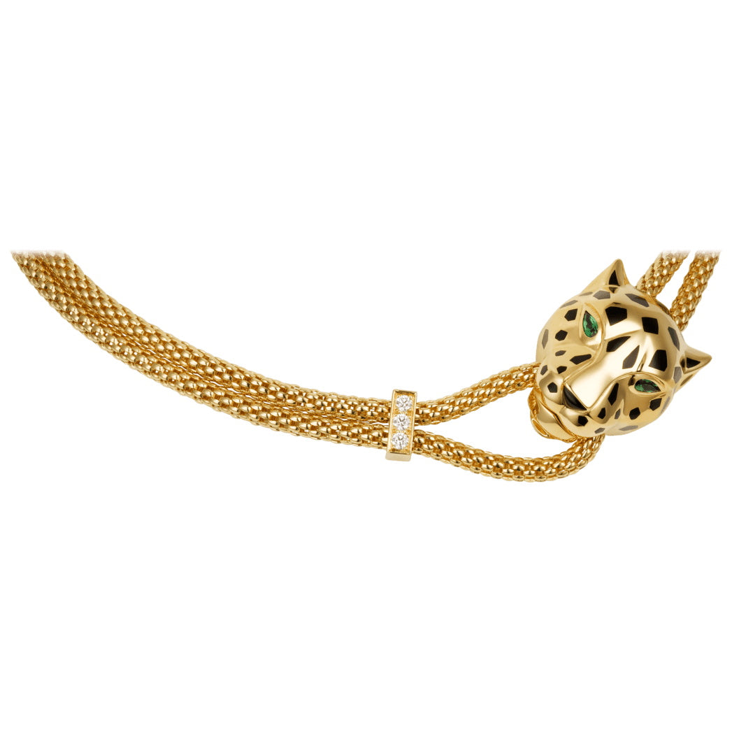 KDY-N7408338 leopard head bites round wire