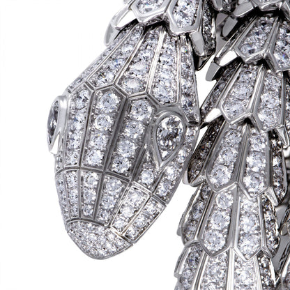BGL-261024 snake sashimi curled arm full diamond bracelet
