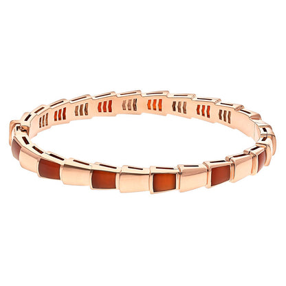 BGL-BR858338 straight half agate snake body bracelet