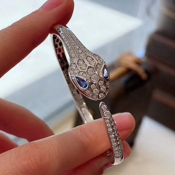 BGL-BR858110 full diamond snake bracelet