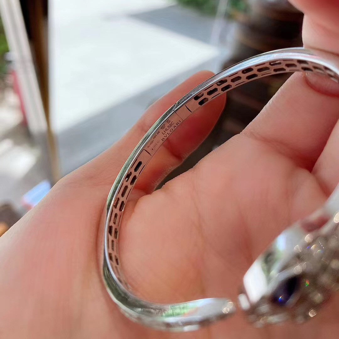 BGL-BR858110 full diamond snake bracelet