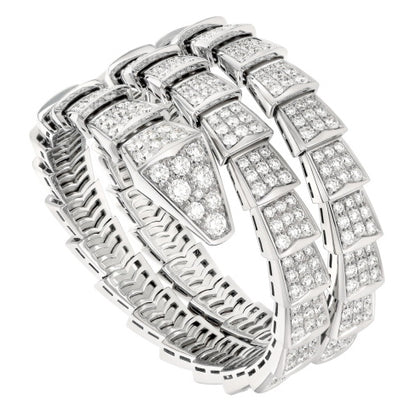 BGL-BR855118 snake full diamond double circle bracelet