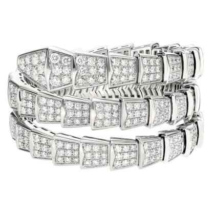 BGL-BR855118 snake full diamond double circle bracelet