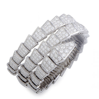 BGL-BR855118 snake full diamond double circle bracelet
