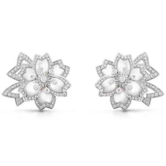 VCARP7EQ00 flower ear clip